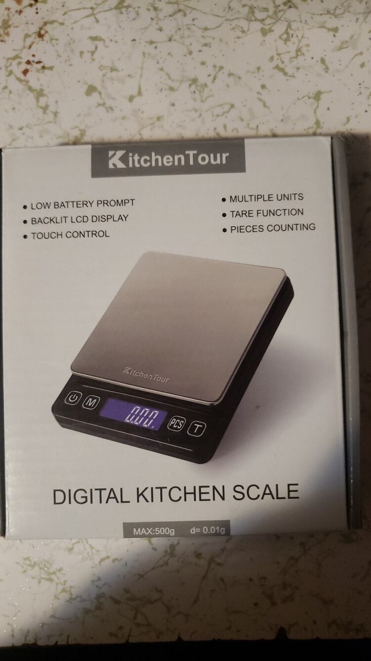 dual kitchen scale